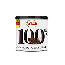Видове Черен Valor Чисто натурално какао 100% 250 гр